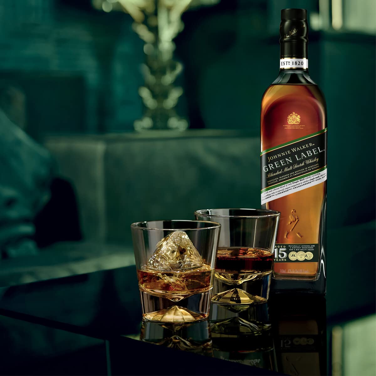 Whisky Johnnie Walker Green Label 750ml | Amazon.com.br